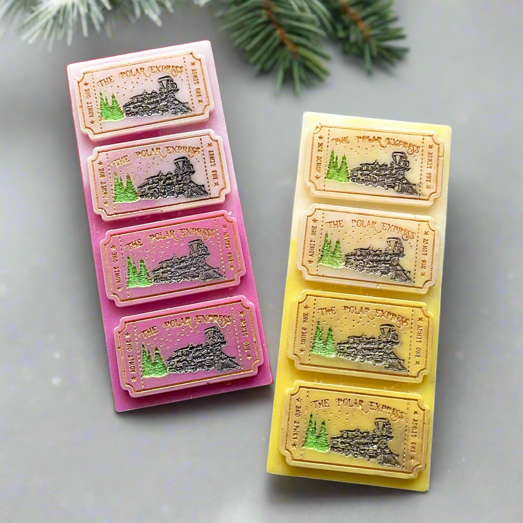 Polar Express Ticket Snap Bar Wax Melt