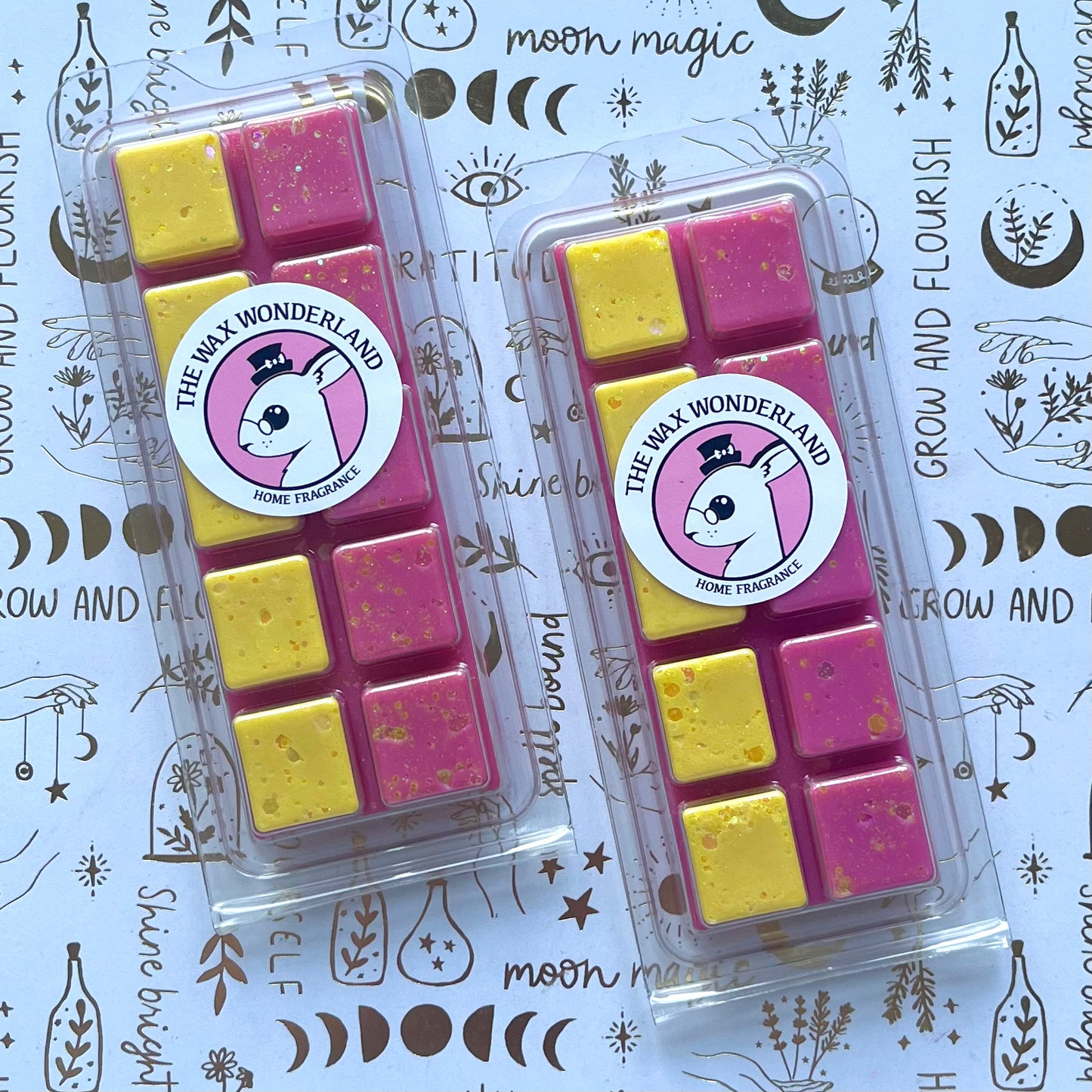 Rhubarb & Custard Wax Melt Snap Bar