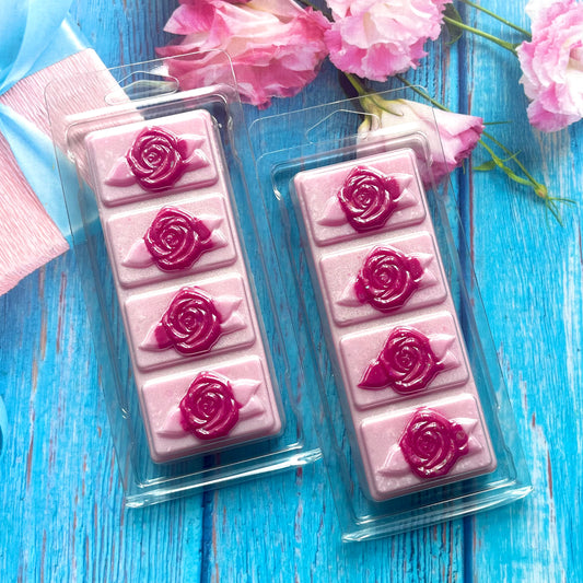 Pink Peony & Wild Raspberry Wax Melt Snap Bar