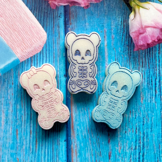 White Chocolate ~ Pack Of 3 Skelebear Wax Melts