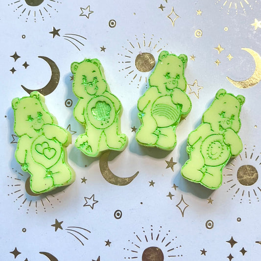 Lus* Hadabath ~ 4 Pack Mini Care Bear Wax Melts