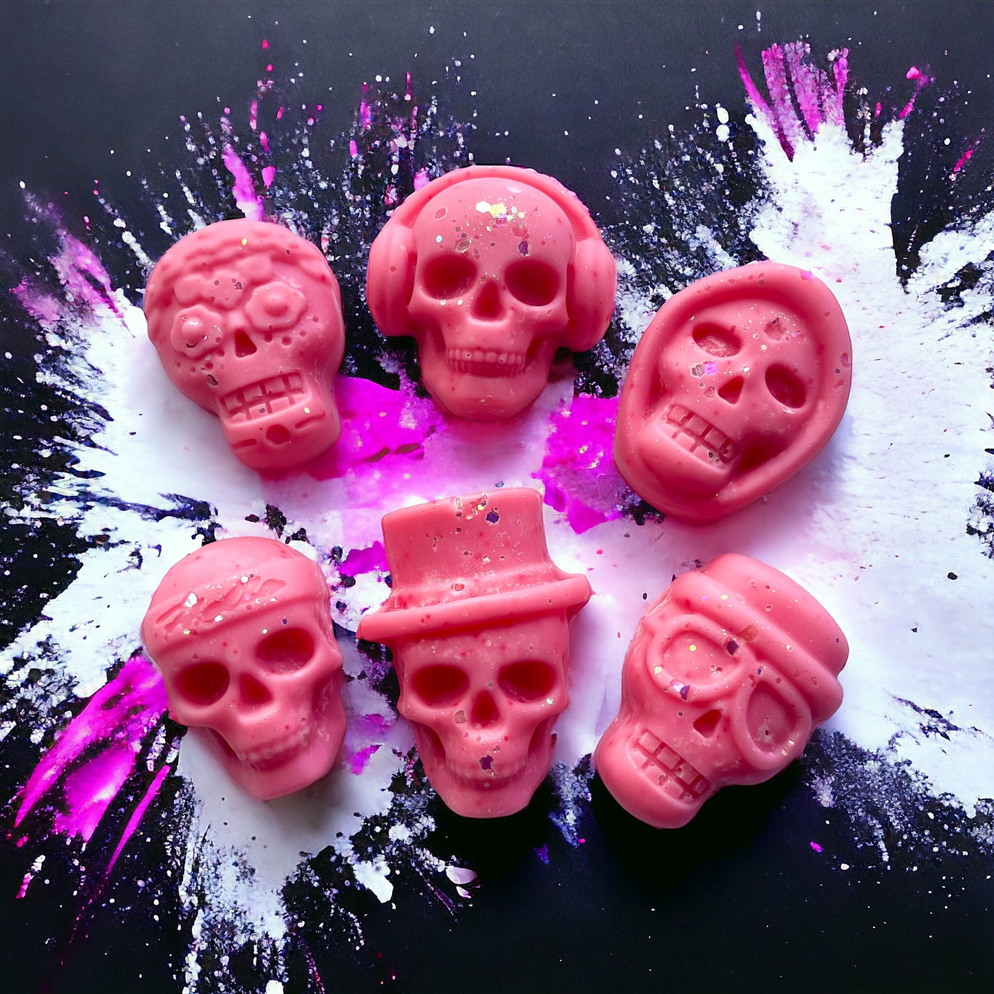 Cola Bottles 2 Pack of Skull Wax Melts