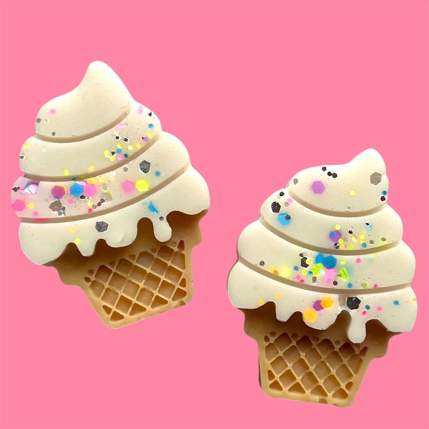 Vanilla Waffle Cone ~ Single Ice Cream Shaped Melt